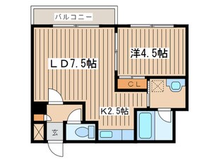 エポック南７条館の物件間取画像